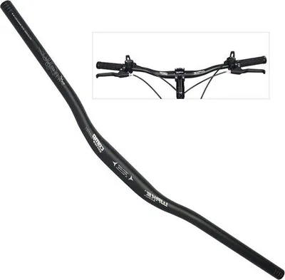 Produktbild von Famanu Mountainbike-Lenker 31,8 mm Aluminiumlegierung - 780 mm Schwarz