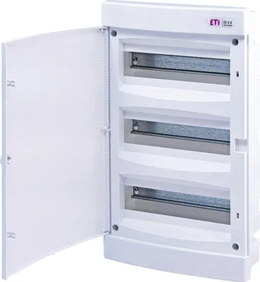 Immagine prodotto di Distributore da incasso 36 moduli IP40 porta bianca ECM36PO-s