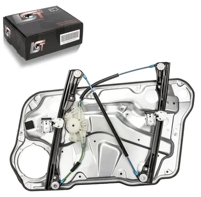 Produktbild von Fensterheber manuell mit Metallplatte vorne links für VW GOLF 4 IV BORA 1J
