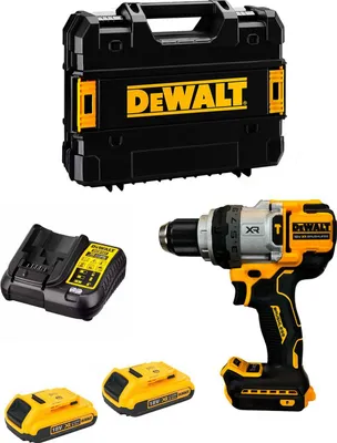 Produktbild von Schlagbohrschrauber DeWALT DCD1007D2T (2 x 2,0 Ah + DCB107 + TSTAK II)