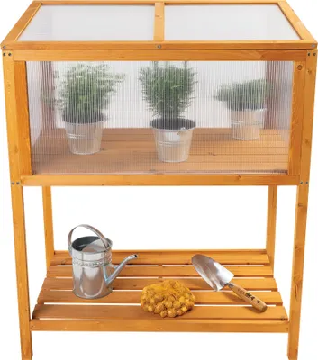 Produktbild von Gewächshaus Hochbeet Treibhaus Frühbeet Spätbeet Salatbeet Gemüsebeet