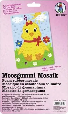 Produktbild von URSUS 8770030, Bastelset für Kinder, Mehrfarbig, 384 Stück(e)
