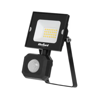 Zdjęcie produktu dla Reflektor Rebel URZ3613 z czujnikiem zmierzchu i ruchu, 20 W, 4000 K, 230 V, 1700 lm