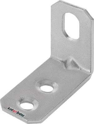 Produktbild von KOTARBAU Verstellwinkel 25 x 35 x 16 mm Einfassungswinkel Winkelverbinder Eurowinkel Langloch Regulieröffnung Sicke Holzverbinder Montagewinkel