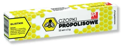 Produktbild von Propolis-Zäpfchen mit Schöllkraut von API Effect – tiefgehende Linderung und Regeneration