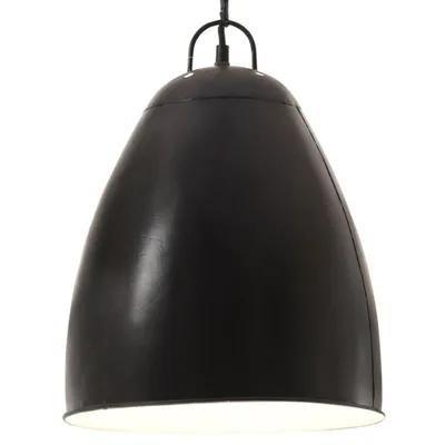 Produktbild von Hängelampe Industriestil 25 W Schwarz Rund 32 cm E27