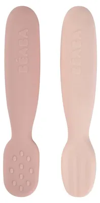 Produktbild von Beaba Silikon-Esslernlöffel 2er Pack