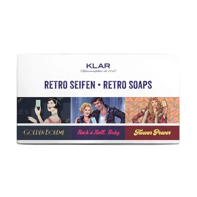 Produktbild von Set - Retro Seifen 3x100g