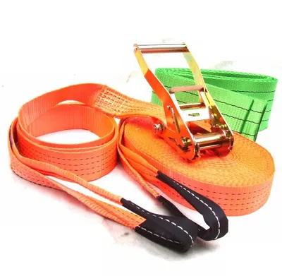 Produktbild von Slackline SET 20m Baumschoner Laufband 50mm Spanngurt slacken Slackbelt B0060