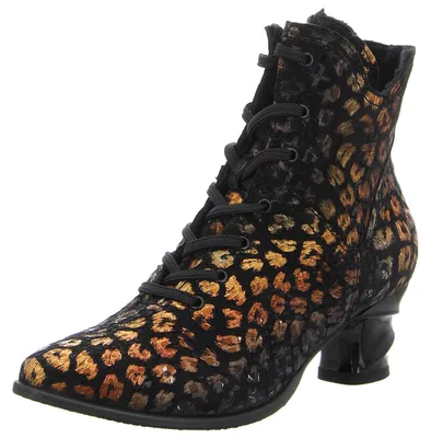 Produktbild von Simen Damen Schnürstiefeletten 39396-37, 39396-38, 39396-39, 39396-40, 39396-42, 39397-37, 39397-38, 39397-39, 39397-42 SIM-7800A schwarz/gold 37