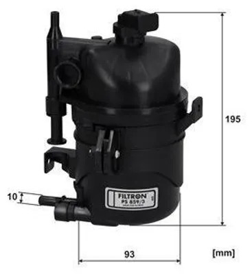 Produktbild von Kraftstofffilter FILTRON PS 859/3 für LAND ROVER Range Rover Sport (L494) Leitungsfilter