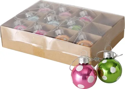 Produktbild von BoltzeXmas dekorative Christbaumkugeln aus Kunststoff