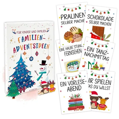 Obrázek produktu pro Adventní kalendář – 44 kusů, vhodné pro rodiny a páry