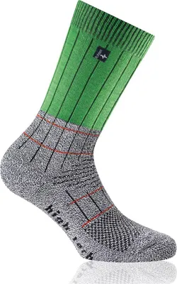 Produktbild von ROHNER Fibre High Tech Junior Wandersocken grün 23-26