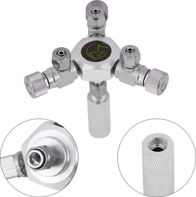 Obrázek produktu pro Akvarijní regulátor CO2 Splitter Valve Fish Tank (3 způsoby)