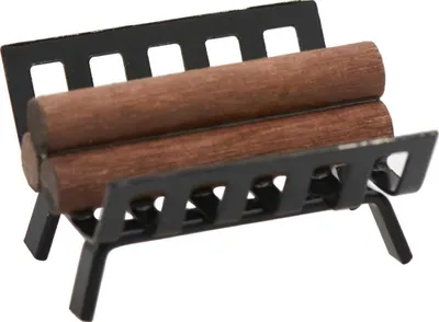 Produktbild von Rico Design Miniatur Kaminholz-Halter, 3,2 x 2,8 x 2,2 cm