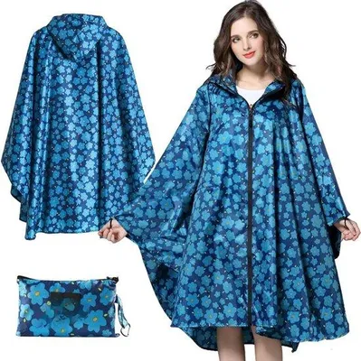 Produktbild von Famanu Regenponcho Wasserfest - Uni, Atmungsaktiv, Ripstop