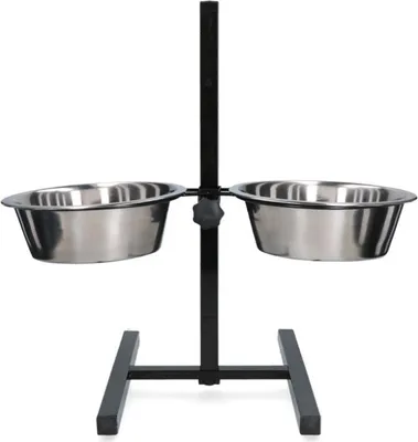 Immagine prodotto di Ciotola per alimenti e bevande in acciaio inox con supporto a T Ø 25 cm (2,8 l)