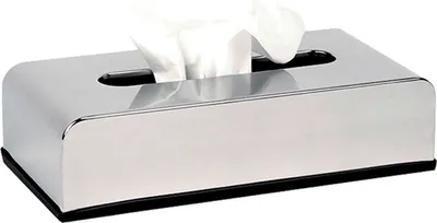 Produktbild von Round Steel Kosmetiktücherbox
