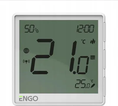Produktbild von ENGO | Unterputz-Temperaturregler EONE230W - Zigbee - Smart Home - Einfache Installation - Modernes Design