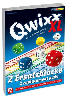 Produktbild von Qwixx Zusatz-Blöcke XL