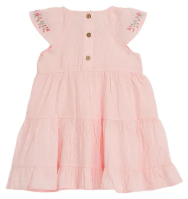 Immagine prodotto di Abito da bambina – Taglia 116 – Rosa – 100% cotone – Alla moda e traspirante