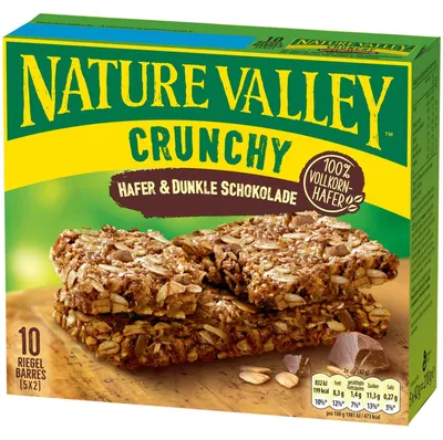 Produktbild von Nature Valley Crunchy Hafer & Dunkle Schokolade 5x2er
