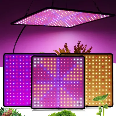 Obrázek produktu pro 225LED 1600LM rostlinná lampa LED plné spektrum zapnutí/vypnutí rostoucí světlo pro vnitřní rostliny skleníkové květinové rostliny světlo