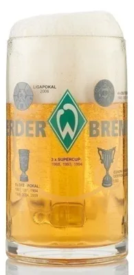 Zdjęcie produktu dla Szklanka do piwa SV Werder Brema "Sukcesy"