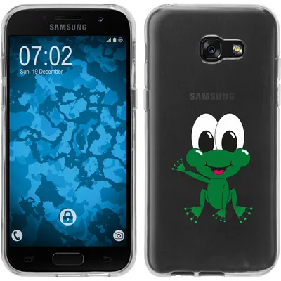 Produktbild von PhoneNatic Case kompatibel mit Samsung Galaxy A7 (2017) Silikon-Hülle Cutiemals M2
