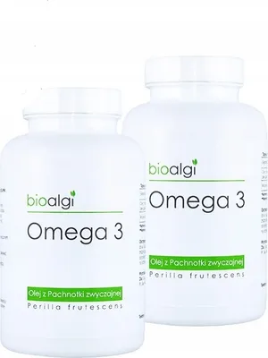 Zdjęcie produktu dla 2X Kapsułki Omega 3 Bioalgi - 240 Szt. - Zdrowa Skóra Bioalgi