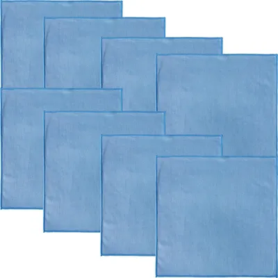 Produktbild von Erwin Müller Microfasertuch 8er-Pack blau 40x40 cm
