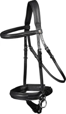Produktbild von Waldhausen Trensenzaum X-Line Supersoft Gebisslos Schwarz Pony