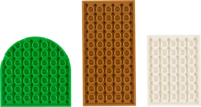 Produktbild von LEGO® Platten Bauplatten Bunt Gemischt NEU! Menge 250x – Jede Mischung individuell zusammengestellt