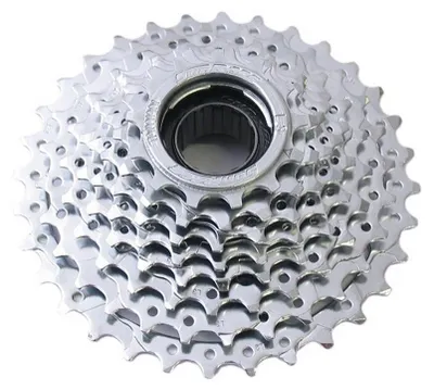 Produktbild von SunRace Schraubkranz E-Bike 8-fach 13-32 Zähne silber präzise Schaltperformance