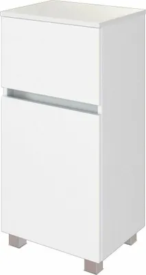 Produktbild von Held Möbel Unterschrank Baabe 40 cm weiß/matt weiß