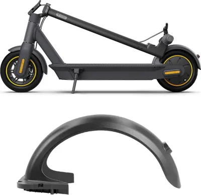 Produktbild von Kotflügel hinten für Ninebot MAX G30 - SCHWARZ