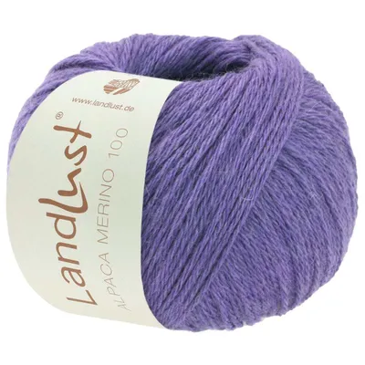 Produktbild von Lana Grossa Landlust Alpaka Merino 100 316 Violett 50g