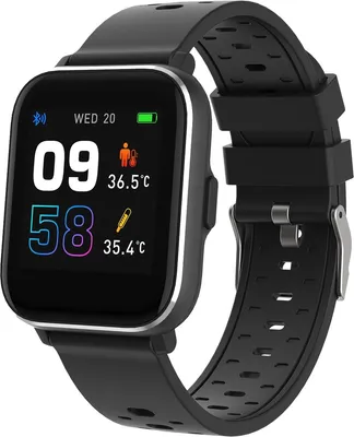 Zdjęcie produktu dla SMARTWATCH SPORTOWY MĘSKI SMART ZEGAREK 1,4" DENVER do biegania smatrfona