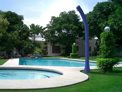 Immagine prodotto di Doccia Solare da Esterno Giardino 23L Miscelatore Arkema Happy Ruby