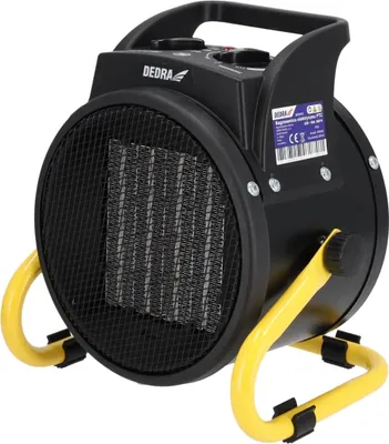 Obrázek produktu pro DEDRA DED9930C, Elektrický přímotop, Černá, 2000 W, 20 m², 2000 W, 230 V