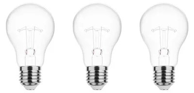 Produktbild von Technik E27 Glühlampe P45 75W 850lm 2700K warmweiß 3 Stück dimmbar