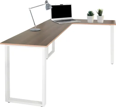 Produktbild von hjh OFFICE Eckschreibtisch WORKSPACE BASIC I Schreibtisch 75.0 x 165.0 x 120.0 cm