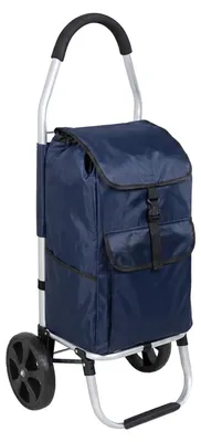 Obrázok produktu pre Nákupný košík Travelnet 40 l, skladací, s hliníkovým rámom a kolieskami