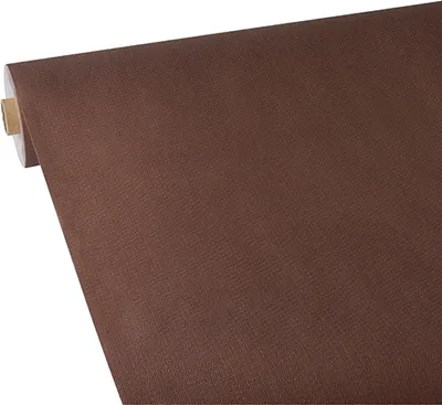 Produktbild von Papstar Vlies Tischdecke braun soft selection plus 25 x 1,18 m