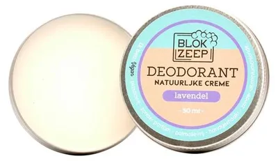 Productafbeelding van Blokzeep Deodorant Crème - Lavendel 50 ml