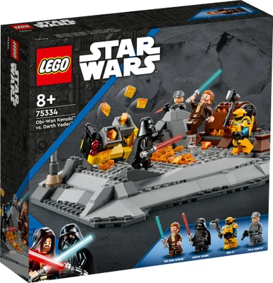Produktbild von LEGO® Star Wars™ 75334 Obi-Wan Kenobi™ kontra Darth Vader™