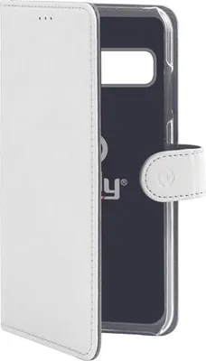 Produktbild von Celly Wally, Geldbörsenhülle, Samsung, Galaxy S10+, 16,3 cm (6.4"), Weiß