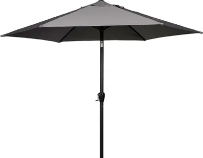Image de Joakim parasol ø3m gris foncé.