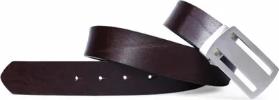 Produktbild von FRONHOFER Best Patina® hochwertiger 3,5 cm Herrengürtel, Edelstahlschnalle, Sattlerleder